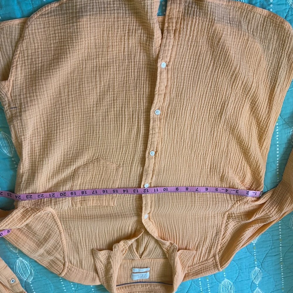 J. Crew Classic-fit double gauze shirt Size 18 - Picture 10 of 10